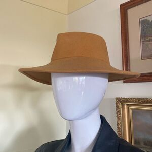 Vintage Goorin Bros. Wool Felt Wide Brim Fedora Hat